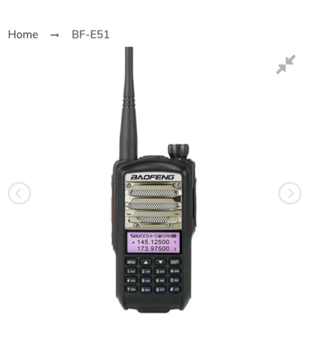 Uv5r uv9r Motorola baofeng BF E51 radio stanica stanice 4