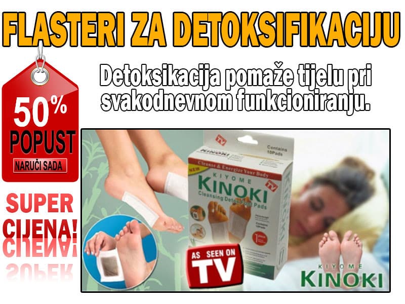 100x KOMADA Detoksirajući KINOKI flasteri (DOSTAVA BESPLATNA) 2