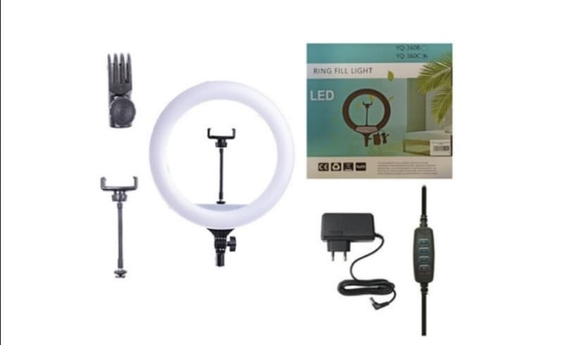 RING LIGHT 36cm  14 JNCHA + 2.1m STALAK TRIPOD 066494941 2