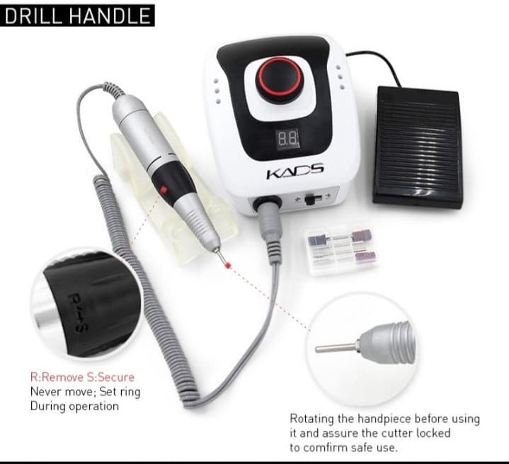 ELEKTRICNA BRUSILICA ZA NOKTE TURPIJA 35 000 OBRTAJA