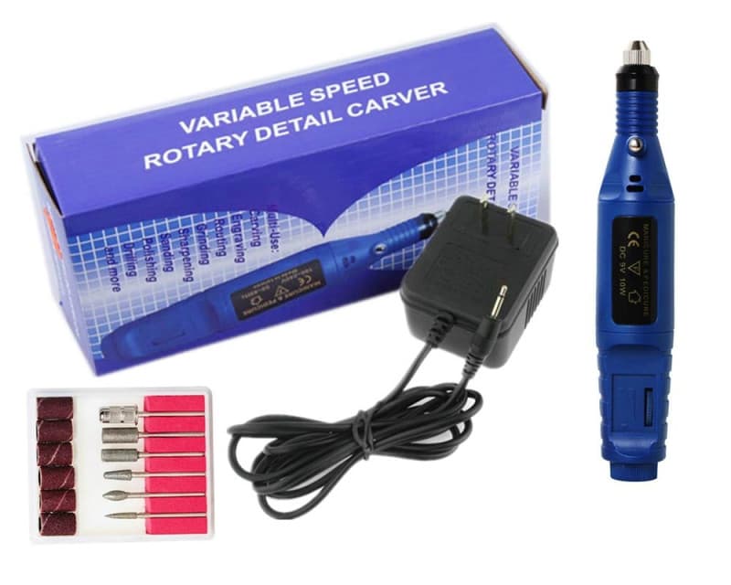 ELEKTRICNA BRUSILICA TURPIJA ZA NOKTE PLAVA