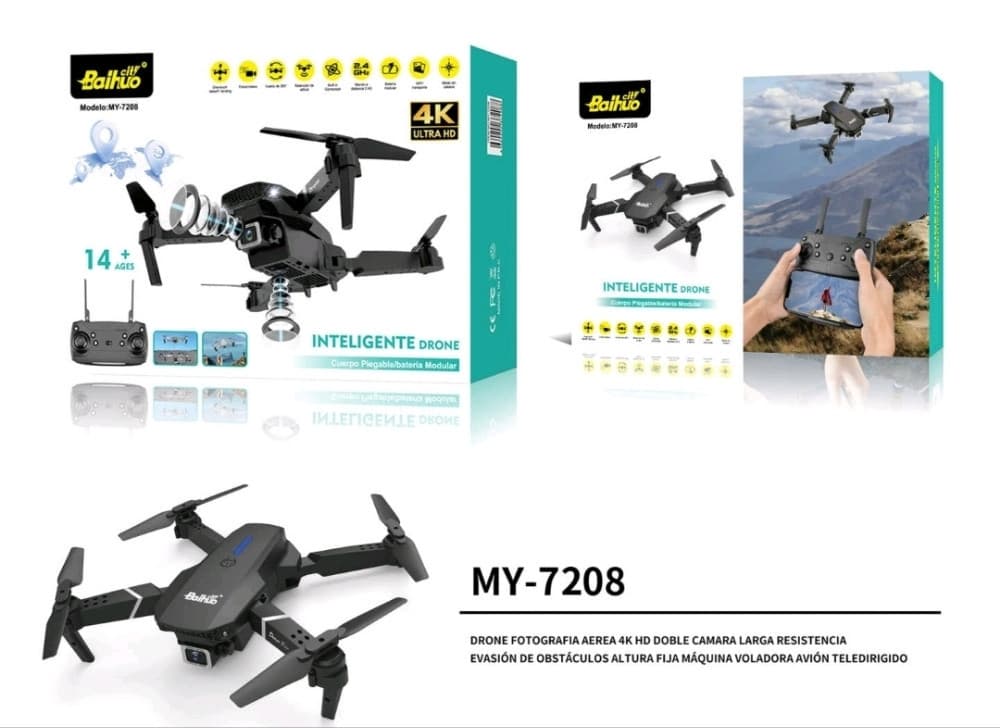 INTELIGENTNI DRON 4K ULTRA HD SA 2 KAMERE