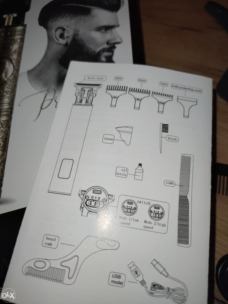 LCD TRIMER ŠIŠANJE, MAŠINICA ROZIA PRO LCD VIKING brijanje 5