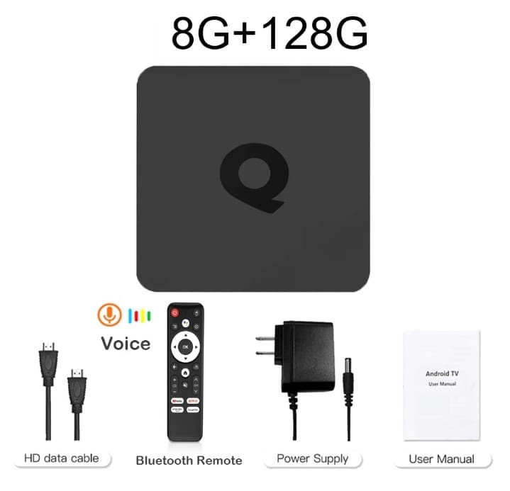AKCIJA!! TV BOX Q1 | Android TV BOX | 8G/128G |TV Boxovi| TV Boks 2
