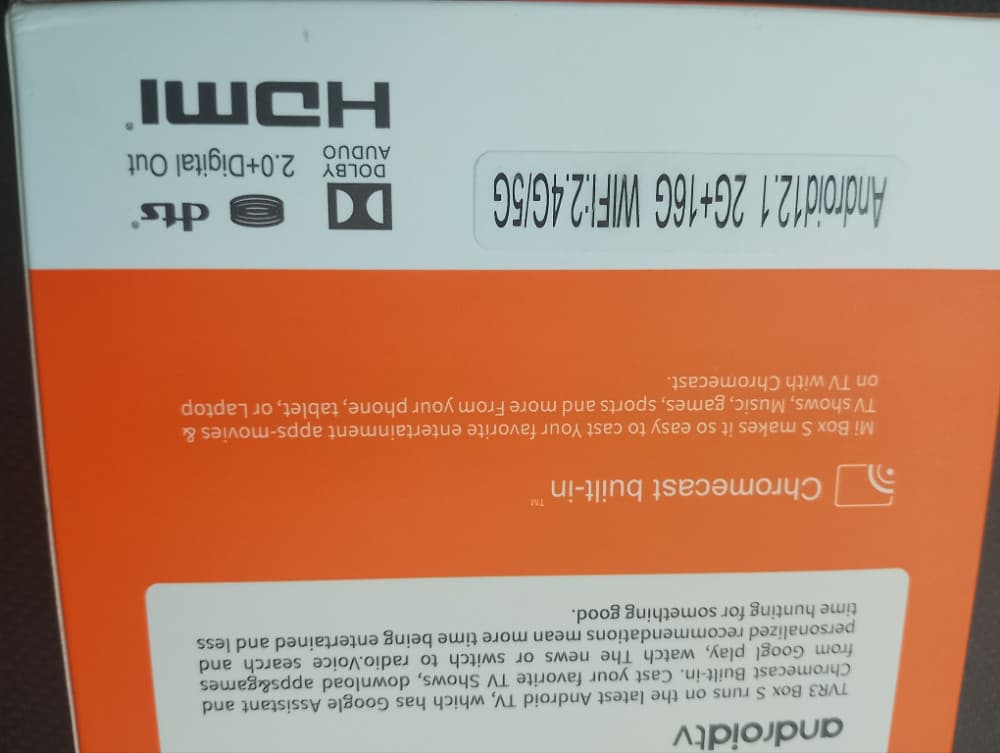 ANDROID TV BOX STICK STIK 4K ULTRA HD HDMI 12.1G 2G+16G 066494941 2