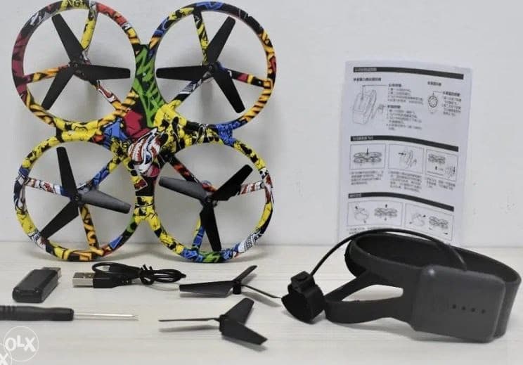 Dron Letjelica Sa senzorom  Upravljanje sa rukom