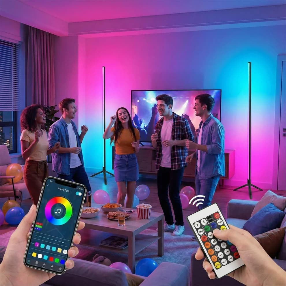 Pametna RGB podna LED lampa 4