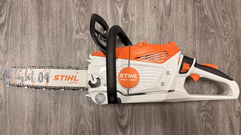 STIHL aku Pila/Motorka 36V + 2 baterije + punjač  - ORG 2