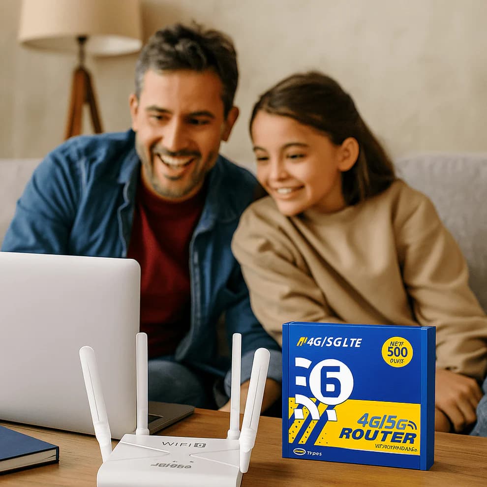 4G/5G LTE Wi-Fi Ruter 4