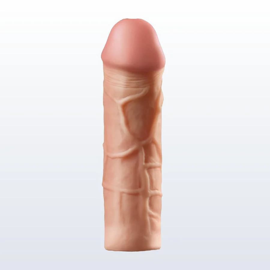 Fantasy X-Tension Mega 2" produžetak za penis (rukav) – boja kože 2