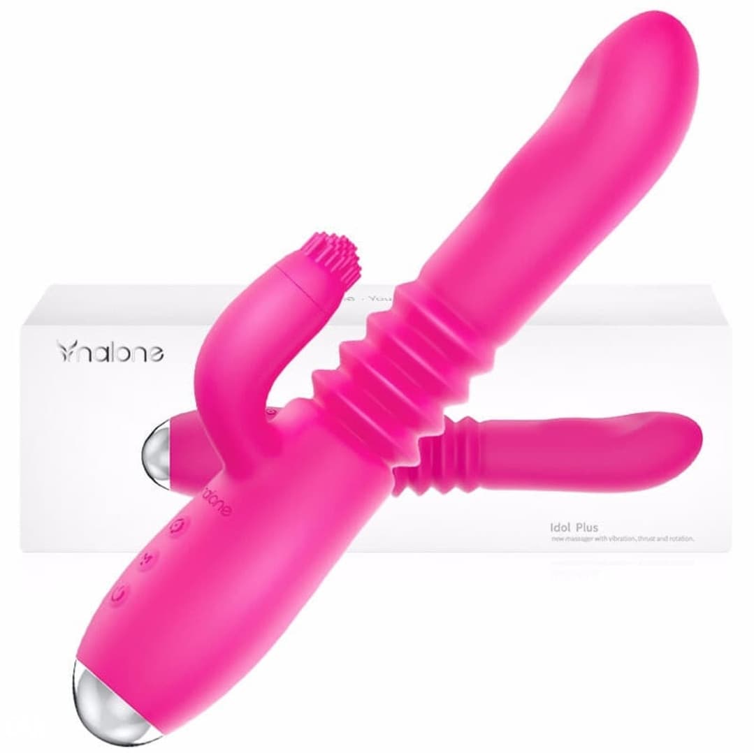 Vibrator sa stimulatorom