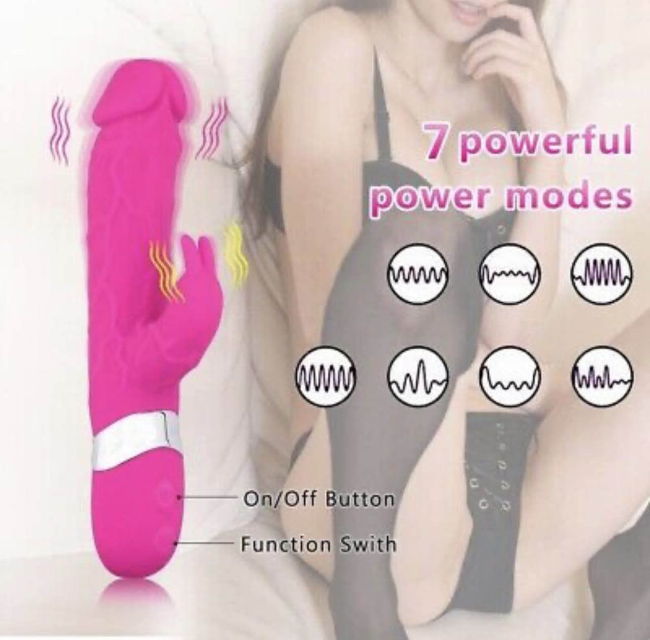 Vibrator Rabbit G tacka 4