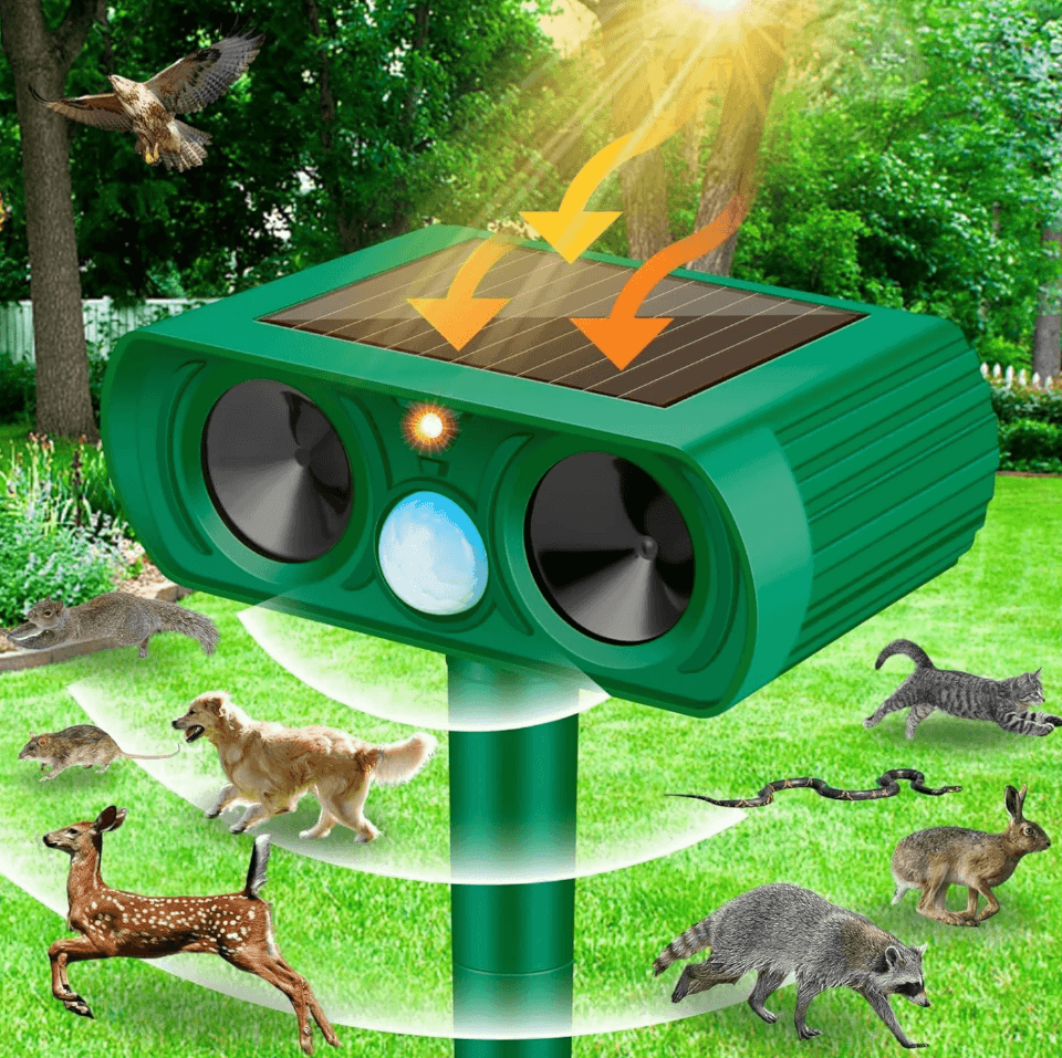 Solarni rastjerivač krtica i glodara SONICFIELD