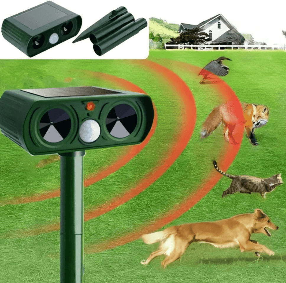 Solarni rastjerivač krtica i glodara SONICFIELD 4