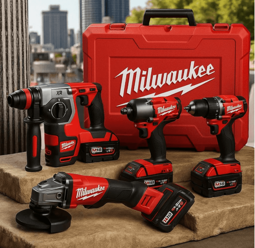 Milwaukee 4-u-1 Set Alata