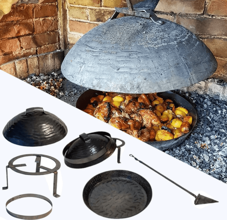 Sač Peka – Kovani Set Ručne Izrade (Tepsija 50 cm)