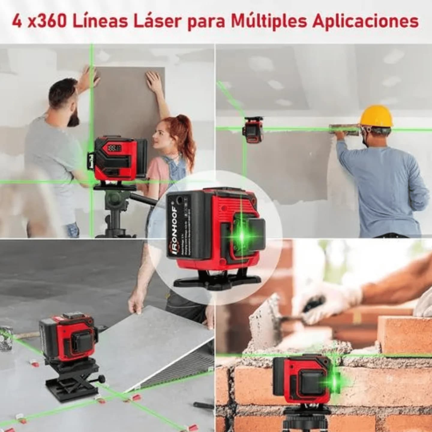 4D Laser za Nivelaciju 360° 5