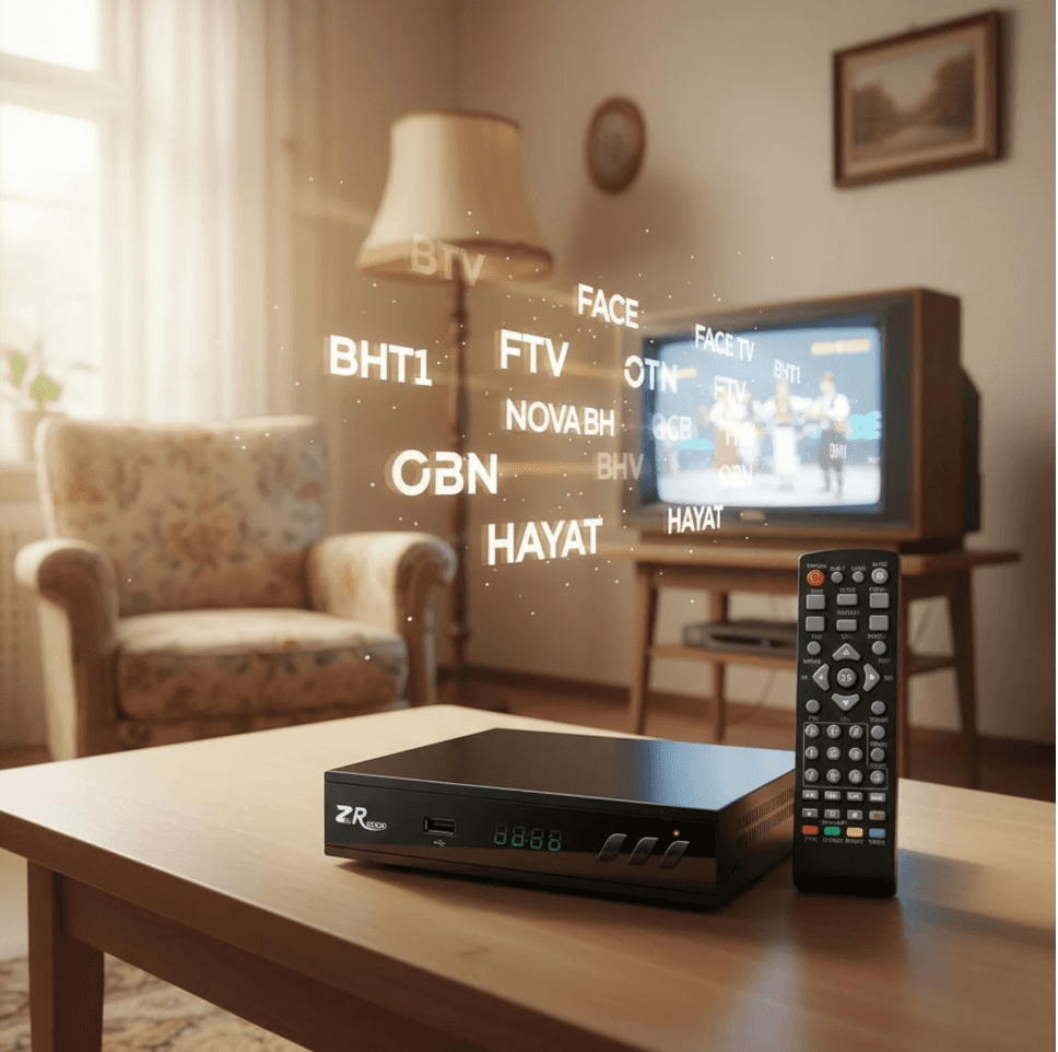 ZEMALJSKI RESIVER ZA DIGITALNU ANTENU DVB-T/T2 HEVC/HDMI/USB 4